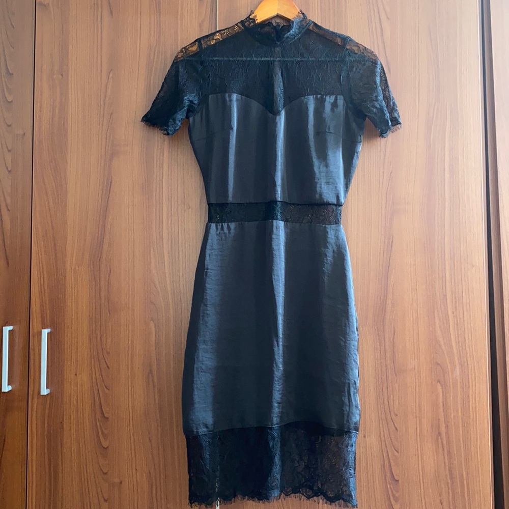 Asos Midi Dress with Lace